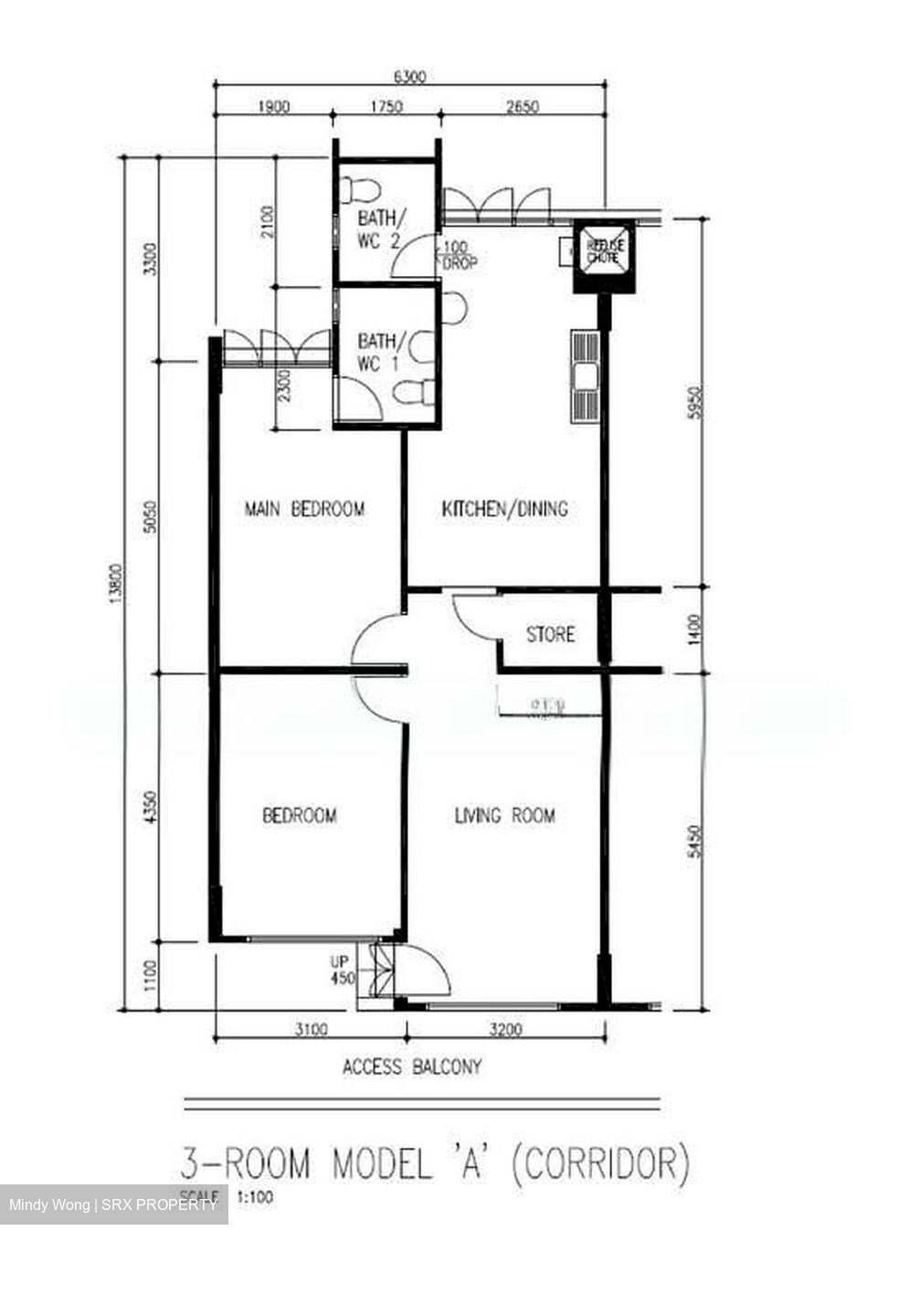 Blk 783 Khatib Vale (Yishun), HDB 3 Rooms #563045791